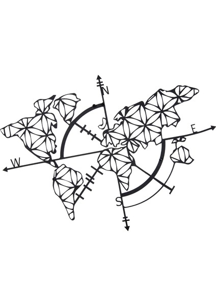 Pusula Metal Tablo