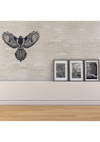 Kaya Kartal Metal Tablo -58X46 cm