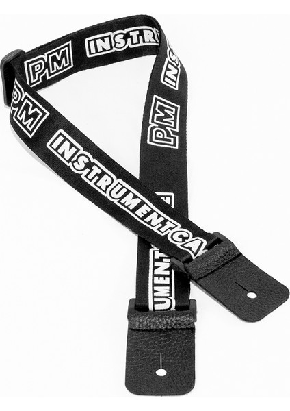 Profesyonel Gitar Askı Kayışı 4 cm Siyah