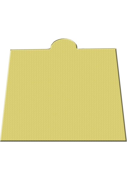 Coşkun Pastacılık 'li Kare Gold Pasta Altlığı 2 mm 11X11 cm  50 'li