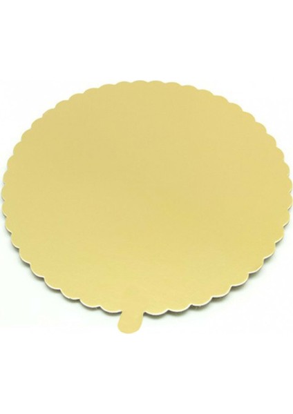 20 cm Gold Pasta Altlığı Ince 50 'li