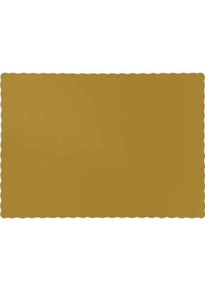 Coşkun Pastacılık 32*45 cm Gold Dikdörtgen Pasta Altlığı 2 mm  15 'li