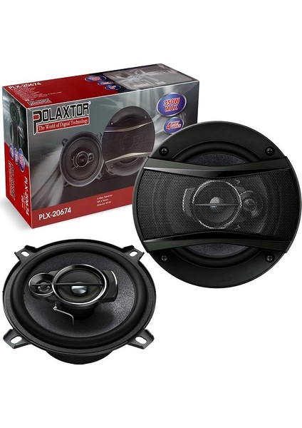 Ikili Takım Oto Hoparlör 13 cm 350W 2 Adet Dört Yollu