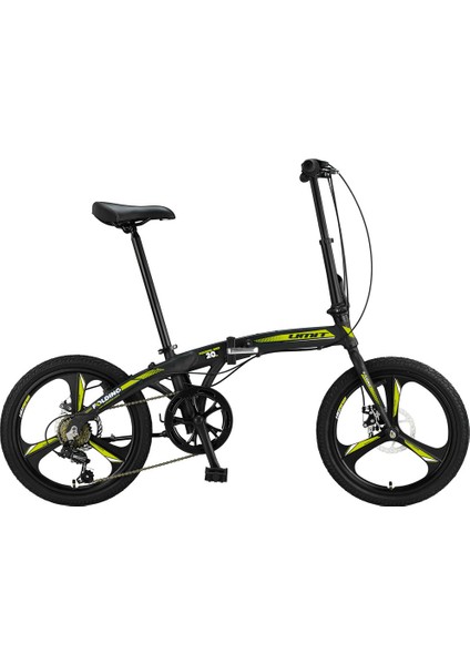 Ümit 2037 Folding Disk Fren Magnezyum Jant 6 Vites Katlanır Bisiklet