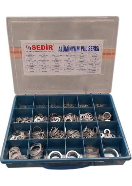 Alüminyum Pul Serisi Seti 850 'lü