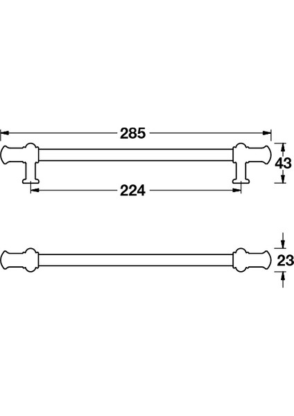 Bernard Kulp Mat Siyah 160 mm