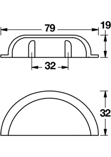 Lamont Kulp Antik Gümüş 64mm