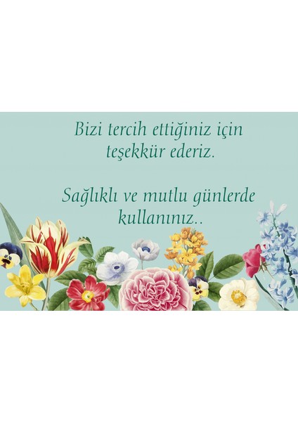 Teşekkür Kartı 5,5 x 8,5 cm