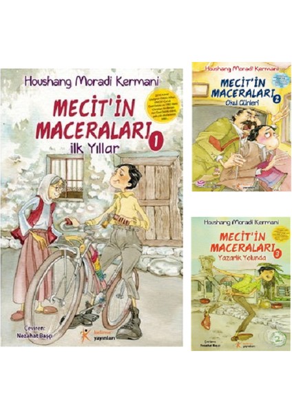 Mecit'in Maceraları - 3 Kitap Takım - Houshang Moradi Kermani