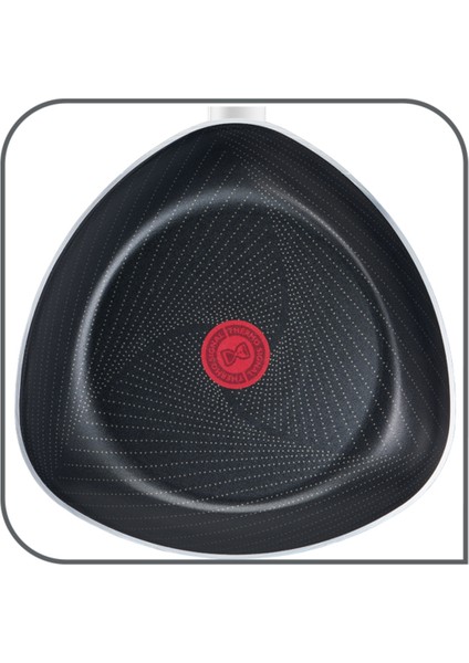 B55655 Titanyum 1X SimpleCook Derin Üçgen Tava 26 cm - 2100119495