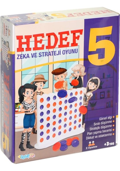 Cese Oyuncak Hedef 5 Zeka ve Strateji Oyunu