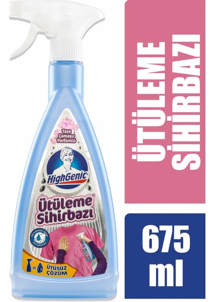 Highgenic Ütüleme Sihirbazı 675 ml