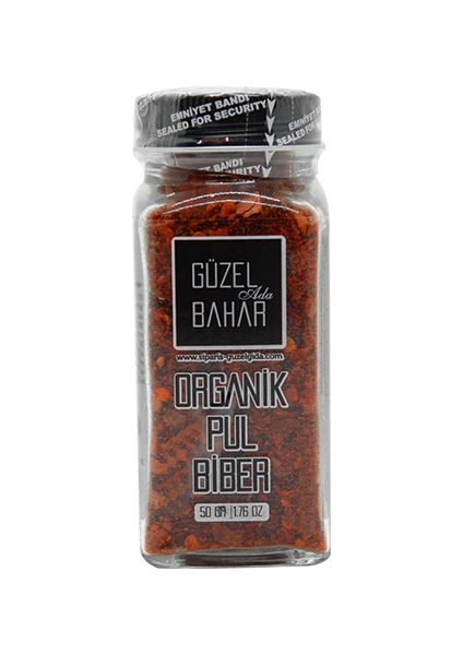 Güzel Ada Gıda Organik Pul Biber 50 gr