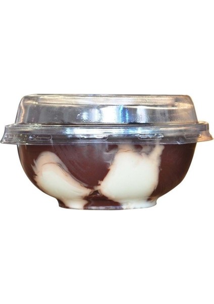 Sütlü Tatlı Kasesi Şeffaf 118X45 mm - 100'LÜ modelleri