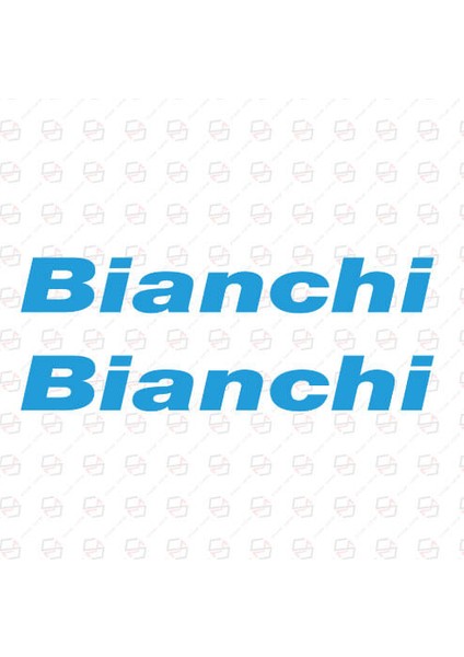Sticker Master Sticker Master Bianchi Büyük Boy Sağ Sol Bisiklet Sticker Set Etiket Çıkartma Yapıştırma 37 cm Oto Motor Pc Etiket