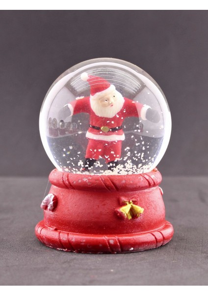 Yılbaşı Noel Baba Temalı Orta Boy Işıklı Kar Küresi 9 Cm-14 fırsatları