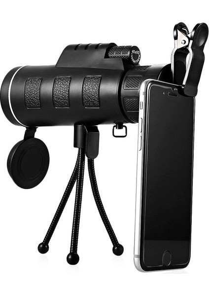 Monoküler Teleskop Hd Dürbün Bak4 40X60 Tripod Telefon Klip fiyatları