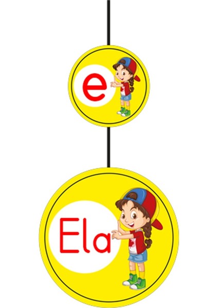 Harf ve Hece Ikili Dönkart