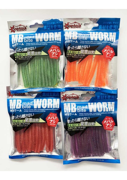 Earth Worm 8cm Lrf Silikon Yemi