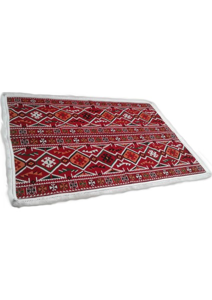 Şark Köşesi Geleneksel Kırmızı Desenli Kilim fiyatları