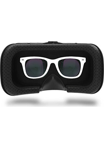 Vr Shinecon 3D Sanal Gerçeklik Gözlüğü - G06A - Önü Kapaklı Sağa Sola & Ileri Geri Ayarlanabilir Mercek (4.7" - 6.0")