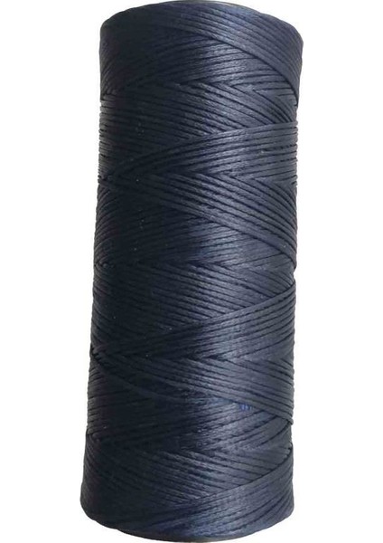 Angel Çanta Akssesuar Mumlu Deri Dikme Ipi Bobin Lacivert Renk