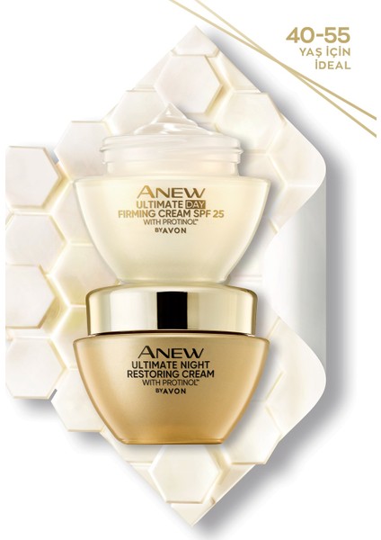 Anew Ultimate Gündüz Kremi SPF25 50 ml + Anew Ultimate Gece Kremi 50 ml Seti