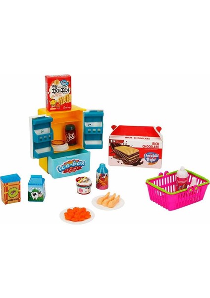 Küçük Chef Mini Alışveriş Seti - Buzdolabı