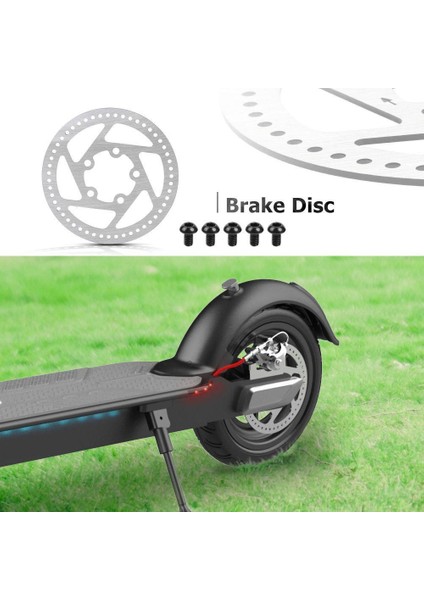 M365 Elektrikli Scooter Için Arka Teker Fren Diski 110MM 5 Delik indirimleri