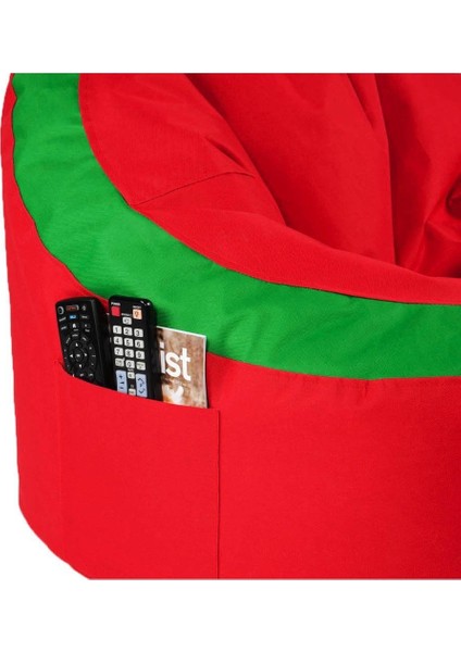 Top Koltuk Kırmızı 63*84*27 cm