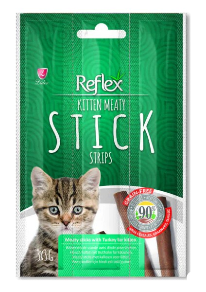 Stick Hindili Yavru Kedi Ödül Çubukları 3*3gr X3 Paket