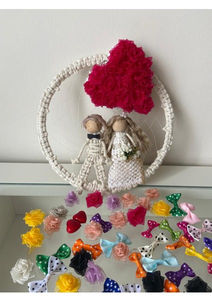 Makrome Gelin-Damat Kapı ve Duvar Süsü fiyatları