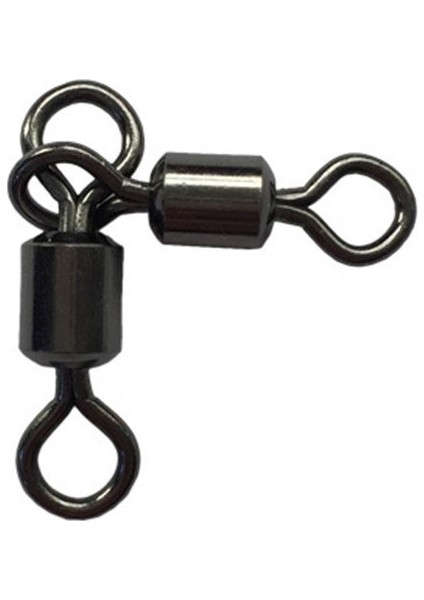 YM-1006 3/0*2/0 75 kg Üçlü Fırdöndü 5'li Paket