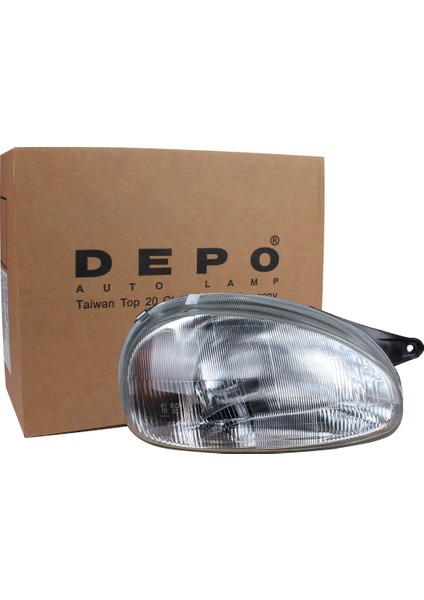 Ön Far Sağ Opel: Corsa B 1993-2000 Elektrikli 85134 1216487 modelleri