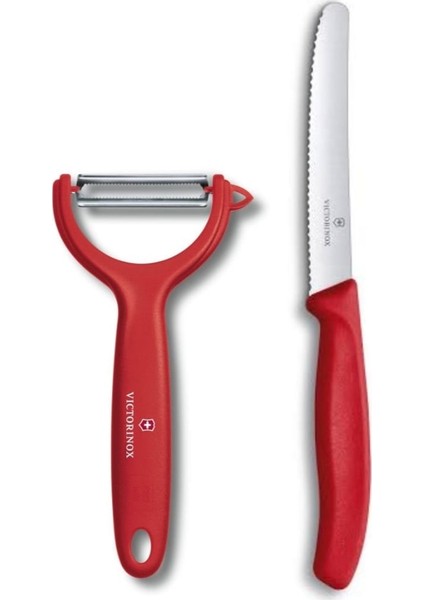Ikili Set - Dik Soyacak ve 11 cm Bıçak