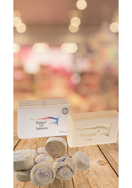 Ruşur Taşı Sabunu ve 6 Ruşur Taşı