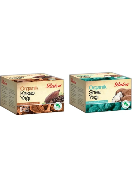 Shea Yağı 50 Ml+ Kakao Yağı 50 ml