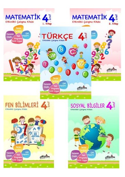 4. Sınıf Set Tüm Dersler