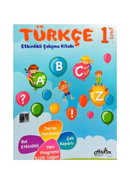 1. Sınıf Türkçe Etkinlikli Çalışma Kitabı