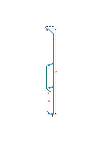 Alüminyum Süpürgelik Profili 6x1.3cm Boy3mt modelleri