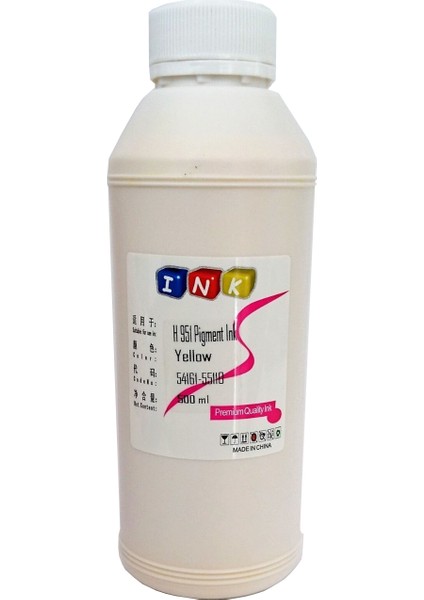 Pigment Mürekkep Sarı Yellow 500 ML