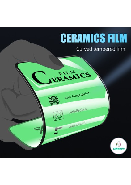 9h Seramik Nano Full Kaplama Cam Samsung A51 Siyah