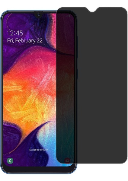 Samsung Galaxy A50 Tam Koruma Hayalet Ekran 9h Hd Görüntü Siyah