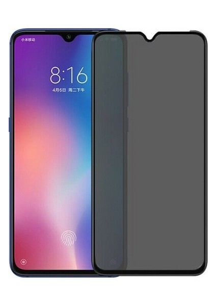 Xiaomi Redmi Note 8 Tam Koruma Hayalet Ekran 9h Hd Görüntü Siyah