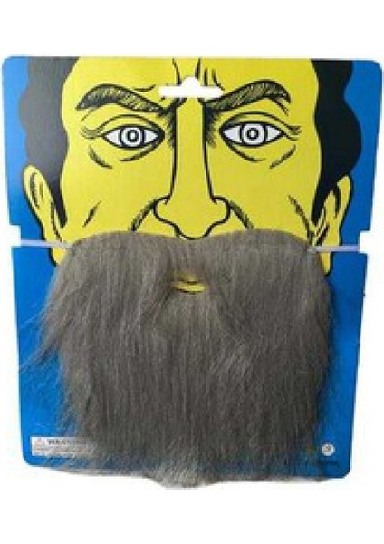 Sakal Takma Lastikli Gri P10