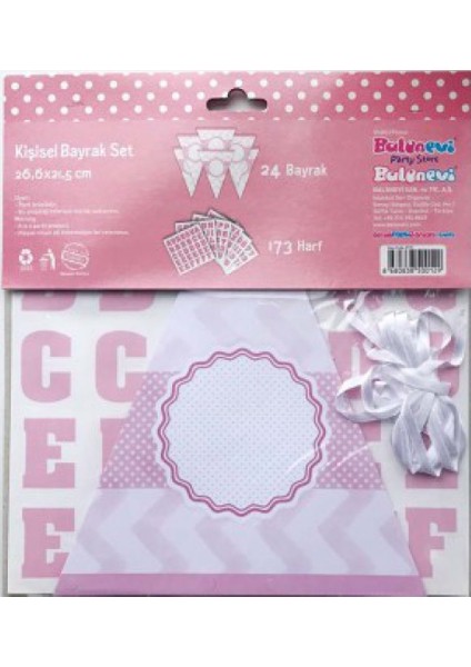 Bayrak ve Harf Set Kişiselleştirilebilir Pmb P1 fiyatları