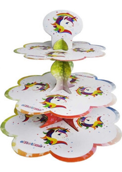 Cup Cake Standı Unıcorn Pk:1