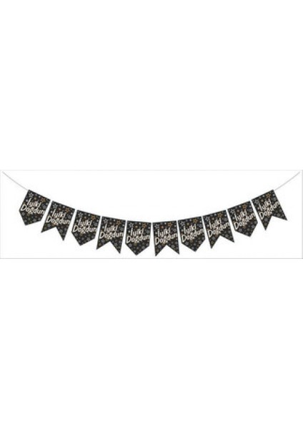 Flama Iyiki Doğdun Kırlangıç Bayrak Çift Tarafı Baskılı Siyah Pk:1 fiyatları