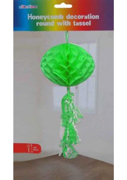 Süs Petek Modeli Püsküllü 25X85 cm Yeşil Pk:1 fiyatları