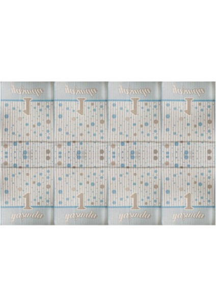 Masa Örtüsü 1 Yaşında Mavi 120X180 cm Pk:1 fiyatları
